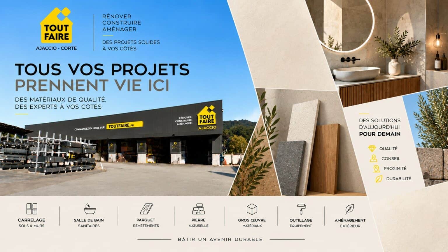 TOUT FAIRE Ajaccio & Corte 1 | TOUT FAIRE Ajaccio & Corte